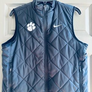 Nike Black Quilted Reversible Vest